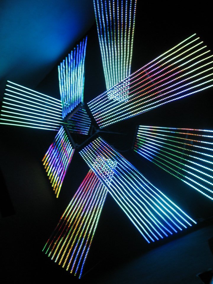 LED bar ceiling used in Brawo bar