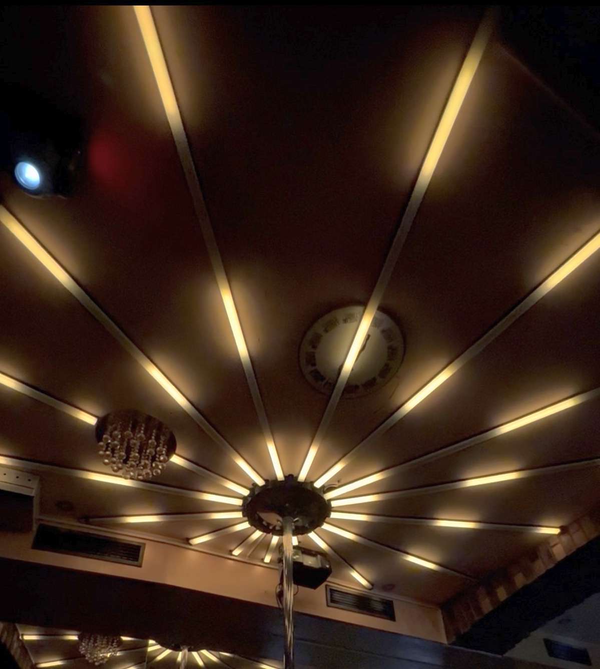 Night club sun LED light