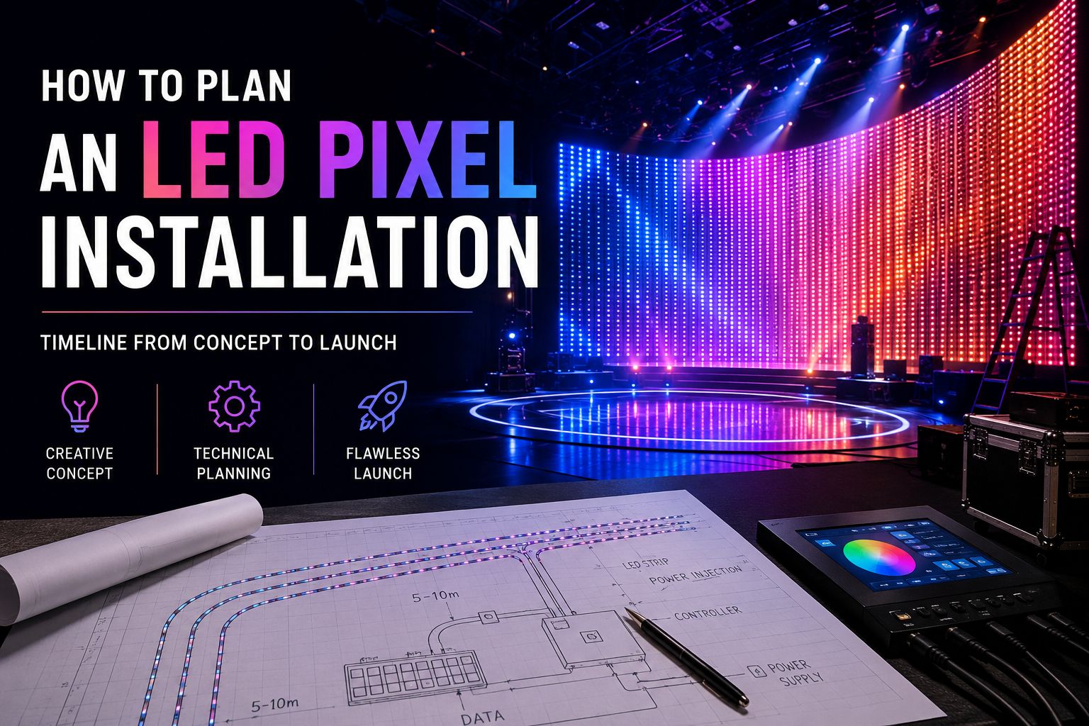 LED Installation Planning Process