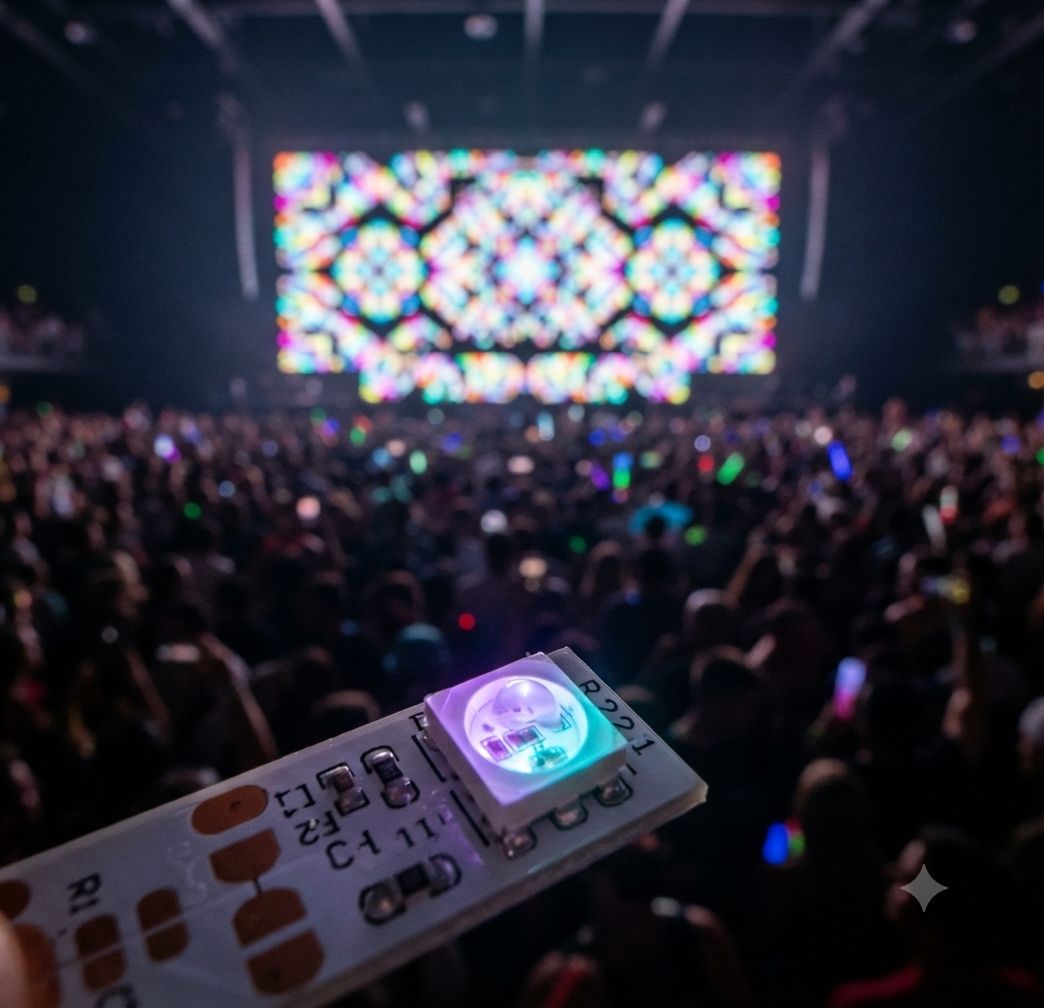 WS2815 used on the stage