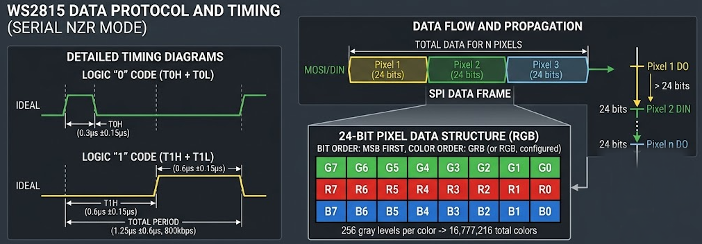 Data content of WS protocol