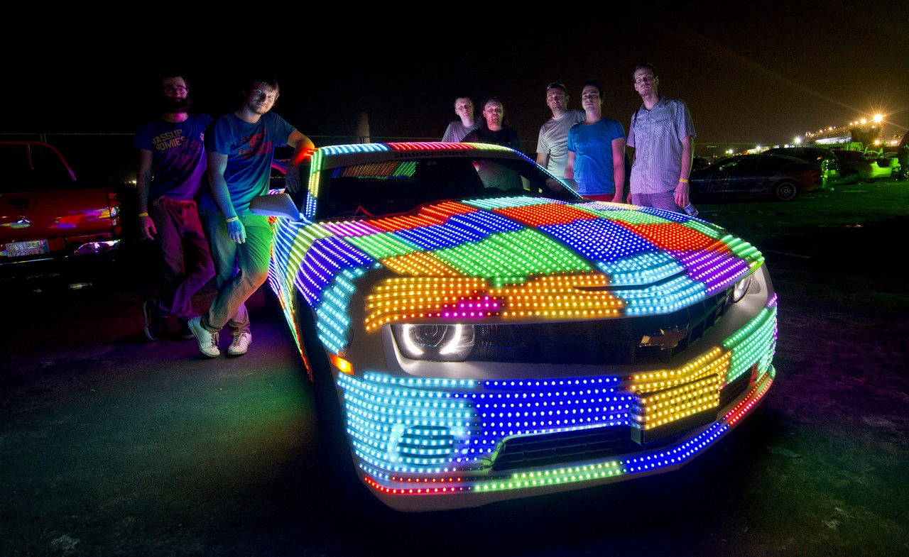 Red Bull Chevrolet Camaro — LED Car Installation
